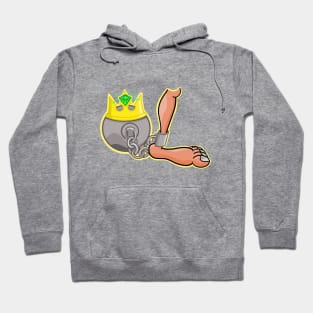 Ball And Chain Tiara Hoodie